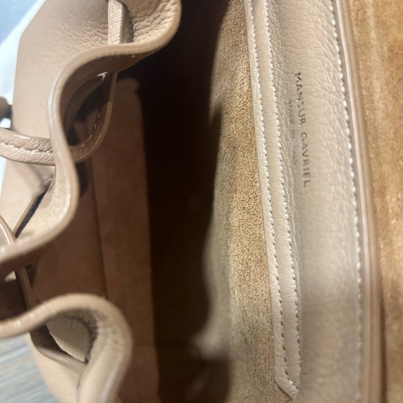 Mansur Gavriel Women Mini Soft Lady Bag In Sand - Picture 10 of 10